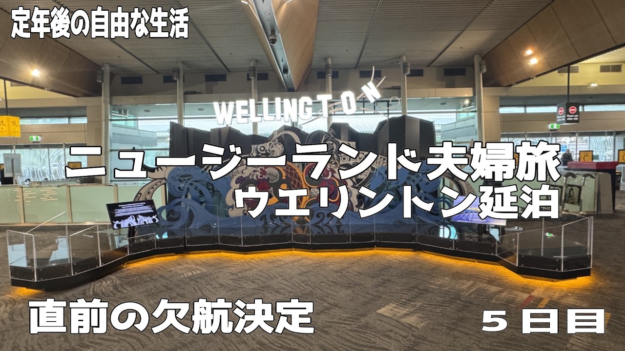 ニュージーランド北島⑤】 NZ航空ウェリントン発着の国内線をすべて