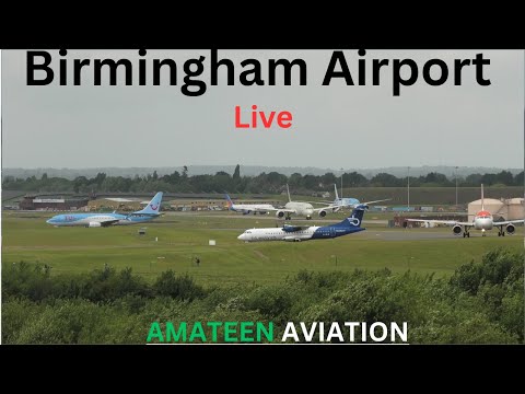 Saturday Evening Ops : Birmingham Airport : 19th July 2025 : #airindia ,#Emirates777,#Avgeeks