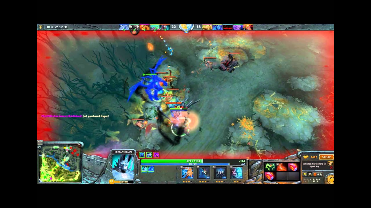 Dota 2 Doomend you riki get sunder by terrorblade