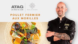 POULET FERMIER AUX MORILLES