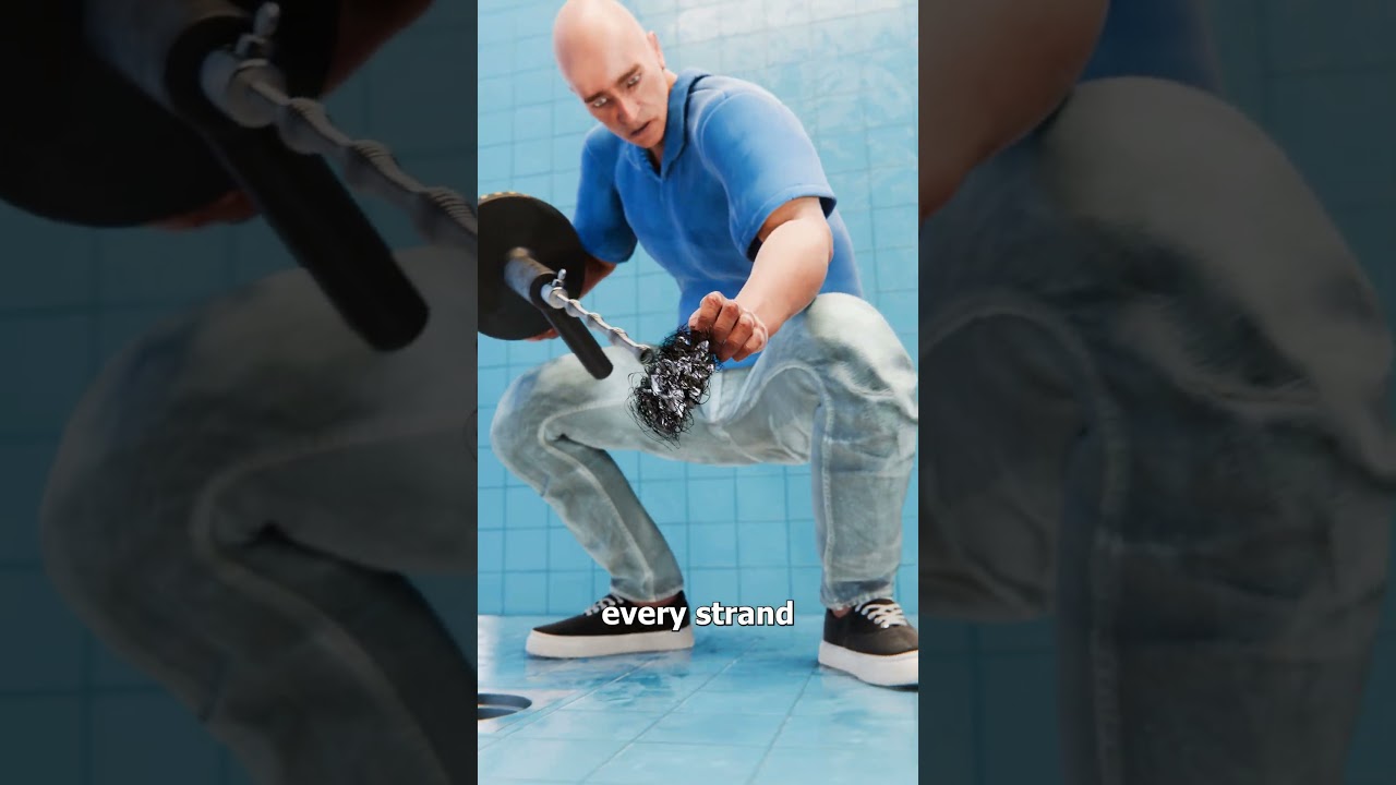 Можно ли связать свитер из волос, оставшихся после душа?