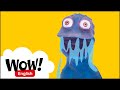 Yummy Slime Story for Kids with Steve and Bob the Blob | English vocabulary