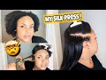 COMMENT LISSER SES CHEVEUX CRÉPUS 4C ? | STRAIGHTENING NATURAL HAIR |GRACIA MANUCURE 💆🏾‍♀️🤯