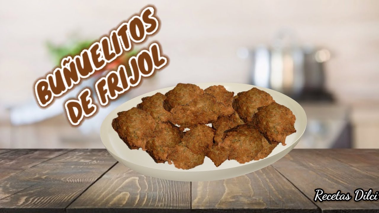 Como hacer uno ricos buñuelitos de frijol!! Dilcia Hernandez