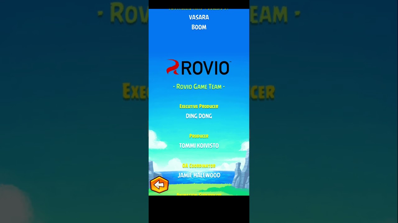 Angry Birds Fight - Credits