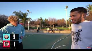 Adin Ross Pulled Up On Me... 1v1 Basketball!! REACTION!!