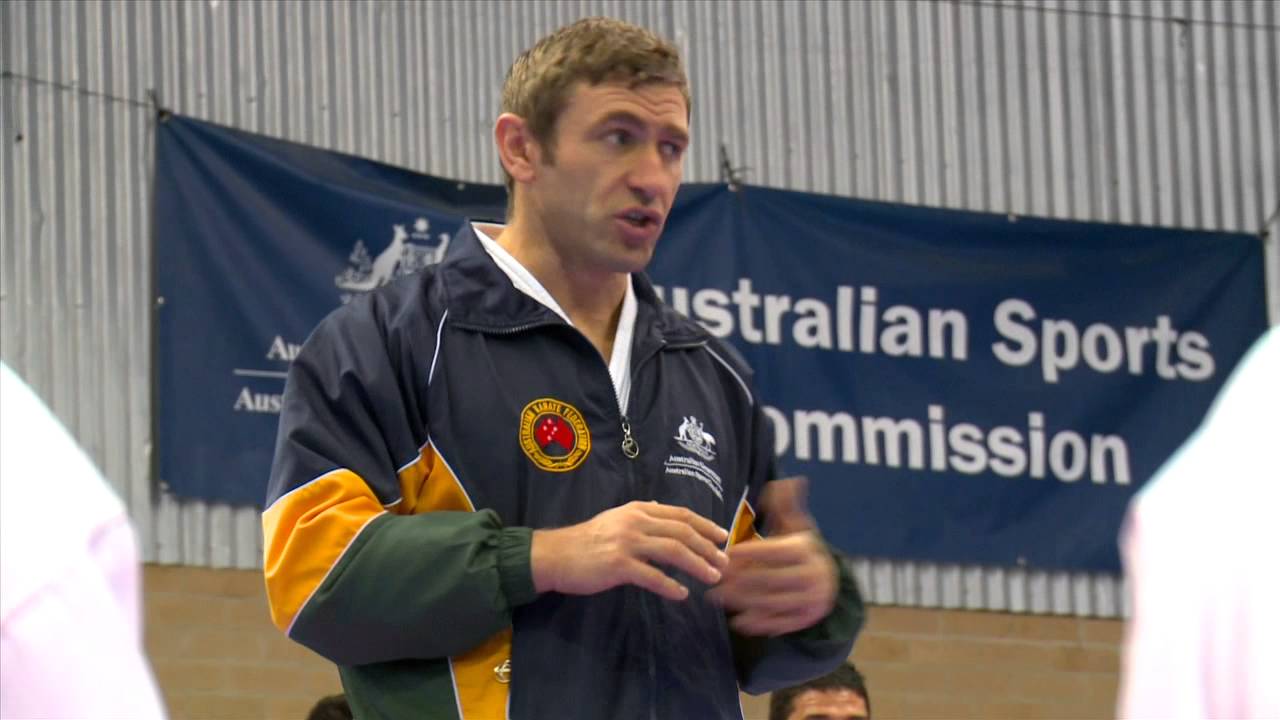 Karate athletes hit AIS for camp