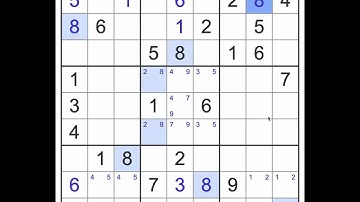 New York Times Sudoku Hard Solution for March 18, 2025: Walkthrough