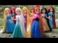 Cute Miniatures Disney Princess Frozen ELSA &amp; Annall! elsa satisfying unboxing