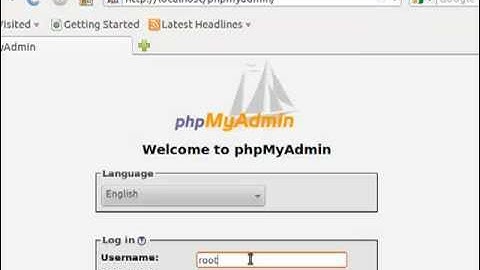 How to install phpMyAdmin