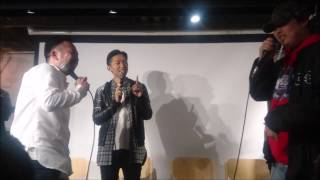 晋平太 vs MC☆ニガリa.k.a赤い稲妻 エキシビション・マッチ@渋谷HMV&BOOKS TOKYO2016.1.9