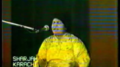 VERY RARE COLLECTION; SUFI KALAAM BY ABIDA PARVEEN IN SINDHI CONCERT