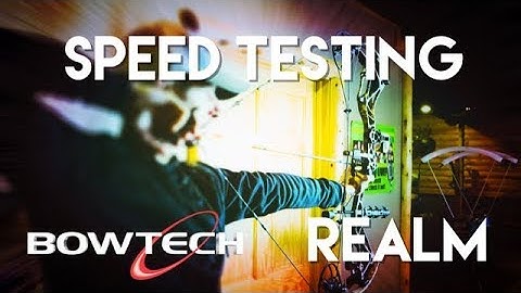 Bowtech REALM SPEED TEST