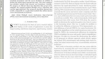 IEEE 2014 JAVA MULTIPLE SOURCE LOCALIZATION IN WIRELESS SENSOR NETWORKS BASED ON TIME