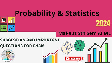 Probability & Statistics Exam Tips and Notes▶️ AI ML 5th sem Makaut #makaut #aicte #aktu #exam