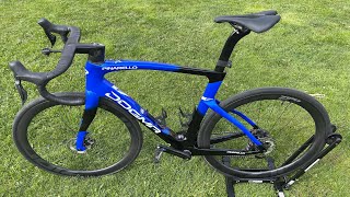 Pinarello Dogma F 2024 SONIC BLUE with ZIPP 303s and Shimano ULTEGRA