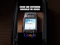 How We Googled in 2000 On The Legendary Nokia #nostalgia #goodvibes #google #legend #nokia