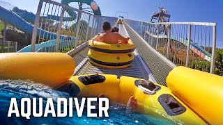 All Water Slides at Aquadiver Water Park in Spain!