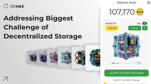 How to Simply Farm DeNet Storage And Earn Watcher Nodes DeNet Storage Airdrop | DePin Crypto Project