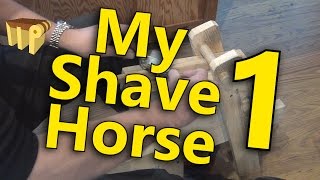 This is part one on the full build for my shave horse prototype. Everything should be easy to follow, and I will be posting plans on my 