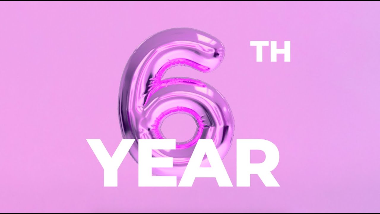 It's Our 6th Year Anniversary!