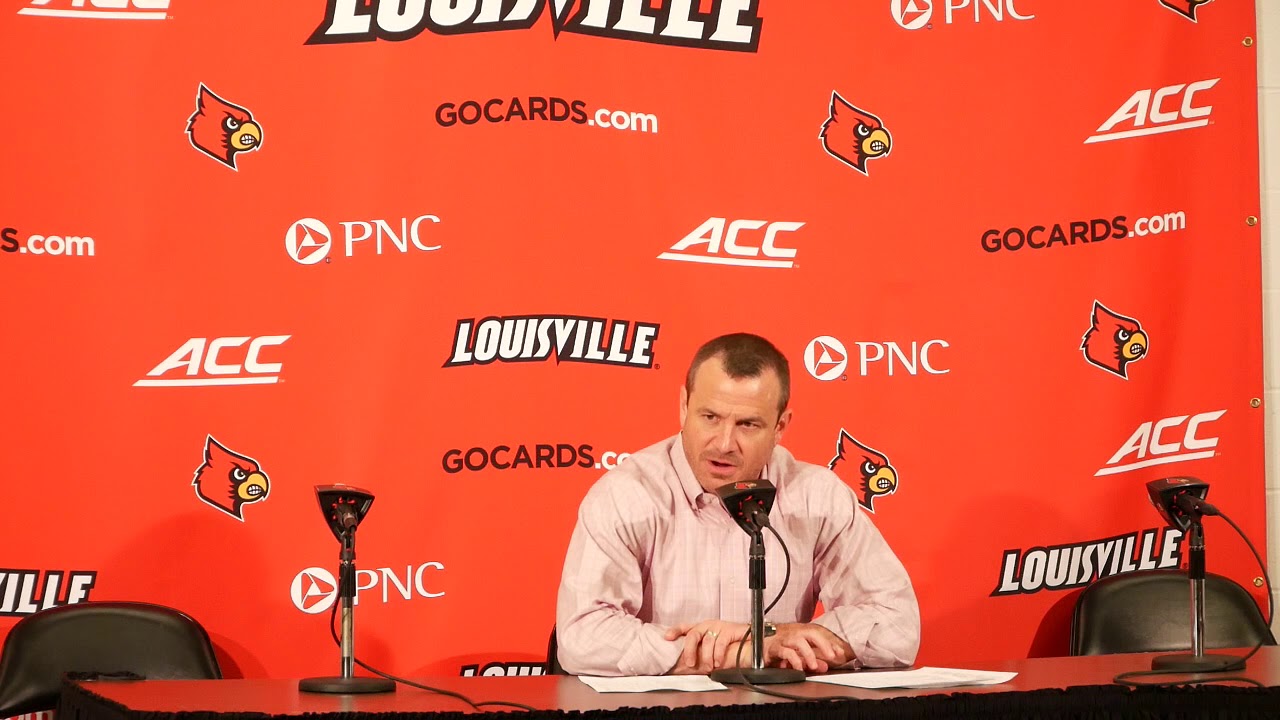 Jeff Walz - Louisville Women&#39;s Basketball - Boston College Post-Game 2020-02-27 - YouTube