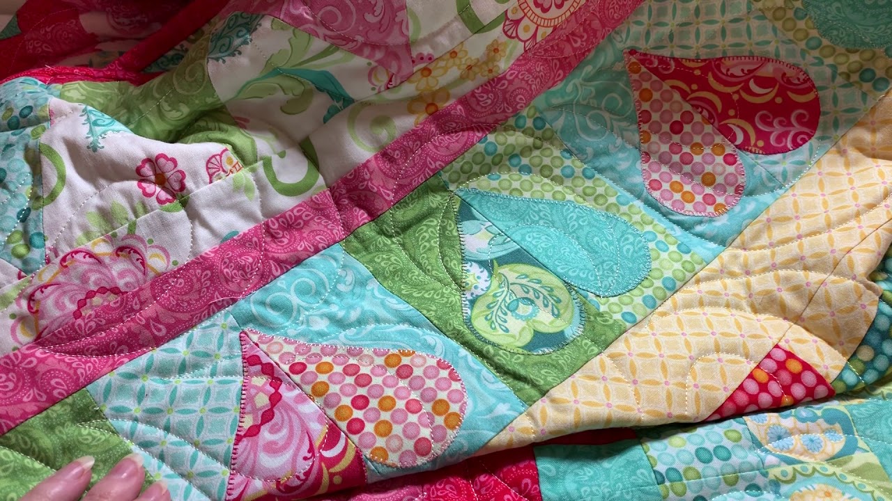 Luminaire Edge to Edge Quilting Design Choices YouTube