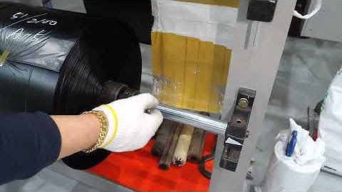 Plastic Bag Mass Production Factory in Korea. Plastic Bag Manufacturing Process.