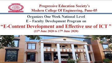 MCOE ICT FDP2020 Day-6 Session: Effective Teaching Learning Using Moodle LMS