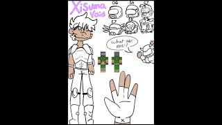 Xisuma Void (speed paint) #xisumavoid #evilx #hermitcraft