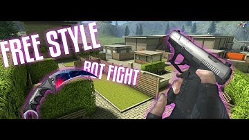 Free style bot fight on forward assault