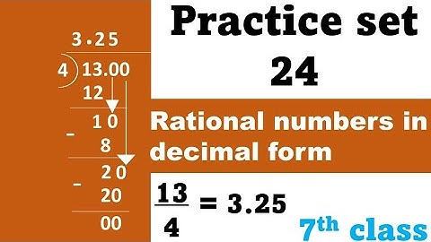 practice set 24 / operations on rational numbers/ 7th class