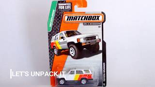 Toyota 4runner 1985 matchbox