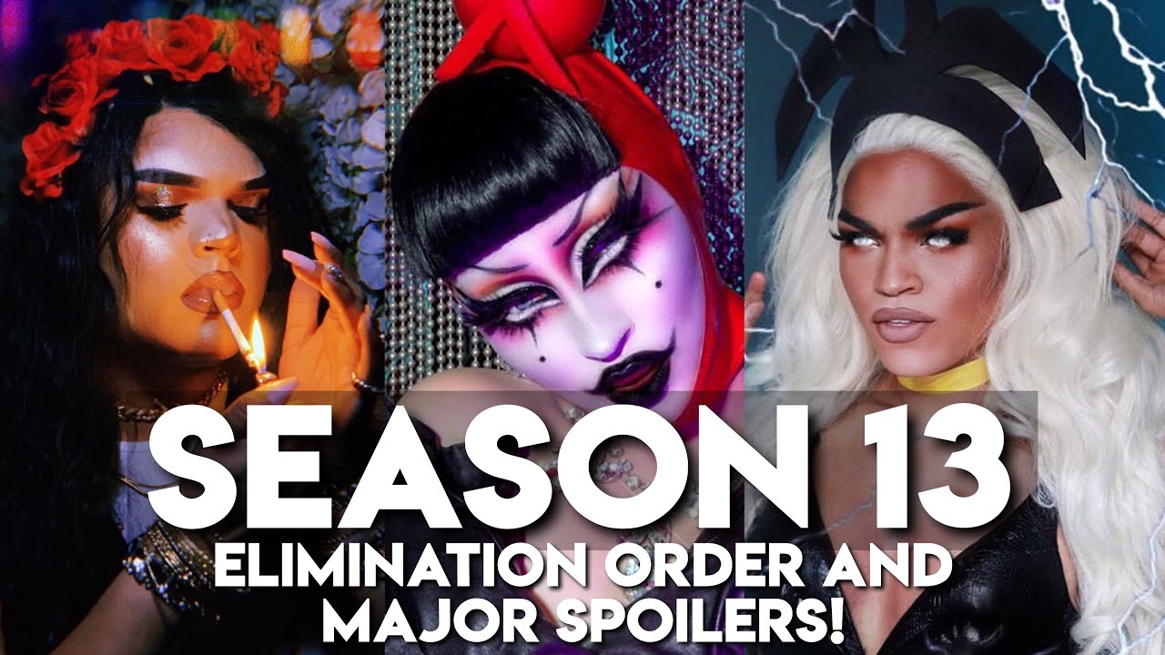 Drag Race Season 13 ELIMINATION ORDER & MAJOR TEA! ☕️