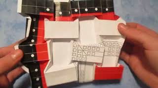 DEMO: Origami Exploding Brick Wall Tessellation Designed By Yoshihide Momotani (16 by 16 Grid)