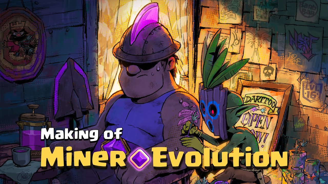 Making of Miner Evolution | Clash Royale - YouTube