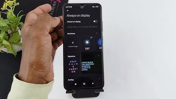 poco f5 5g always on display setting | how to set always on display lock screen in poco f5 5g