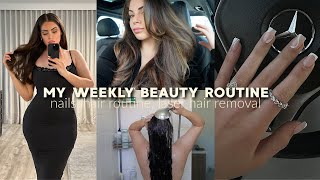 My Weekly Beauty Routine♡ Hair, Nails, Laser Hair Removal, Sephora Haul, & More!