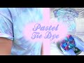 ♡ PASTEL Tie Dye DIY 3 Dying Techniques ♡ | Jonathan Eiter