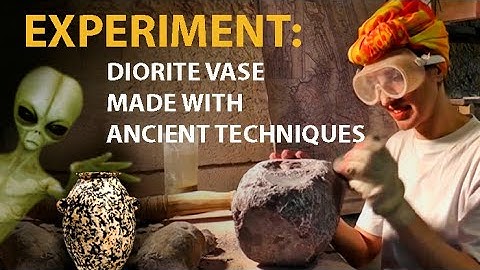 DIORITE VASE. Let