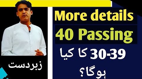 40 Passing Marks || & 30-39 wale || More details by CM Sindh || IBA PST JEST Candidates || Watch it