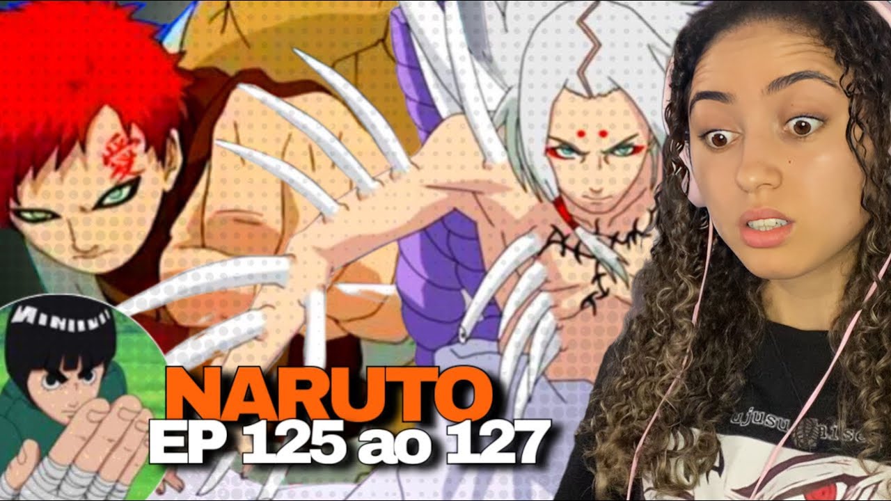 NARUTO CLÁSSICO - EP 122, 123 e 124 #react 