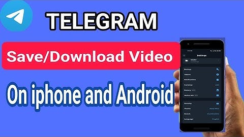 How to Save/Downloaded Video From Telegram Iphone/iPad ( Update Tutorial)