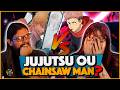 QUAL O MELHOR ANIME, JUJUTSU ou CHAINSAW MAN????