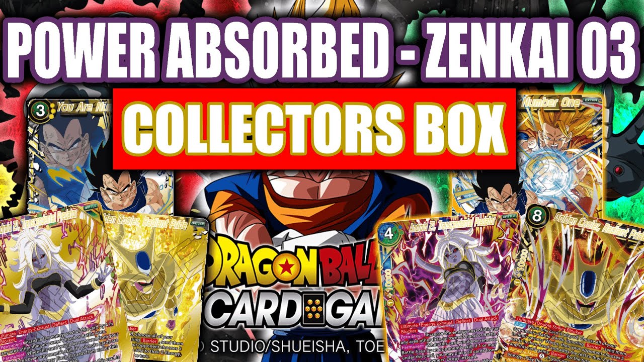 Power Absorbed Collectors Box Cards Preview Dragon Ball Super Card