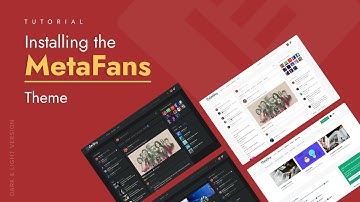 How to properly install MetaFans Theme?