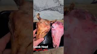 رأس الخروف/ Lamb Head/ تعلّم فن الجِزارة مع ديدو