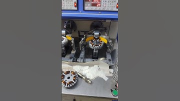 fully automatic winding machine process Ceiling Fan coil winding Factory Con9288388002 #cnc #machine