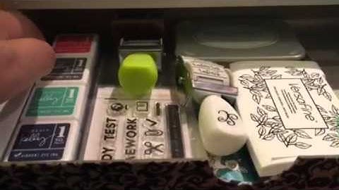 Finished Kaisercraft Scrapping Organizer