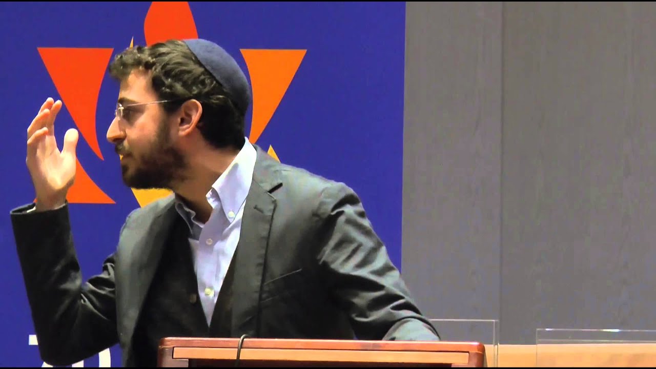 Rabbi Josh Rosenfeld speaking at 70 Days for 70 Years launch in NYC
